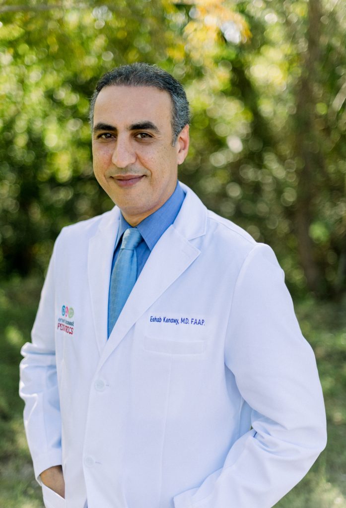 Dr. Kenawy has practiced pediatrics in Panama City at his office at Emerald Coast Pediatrics